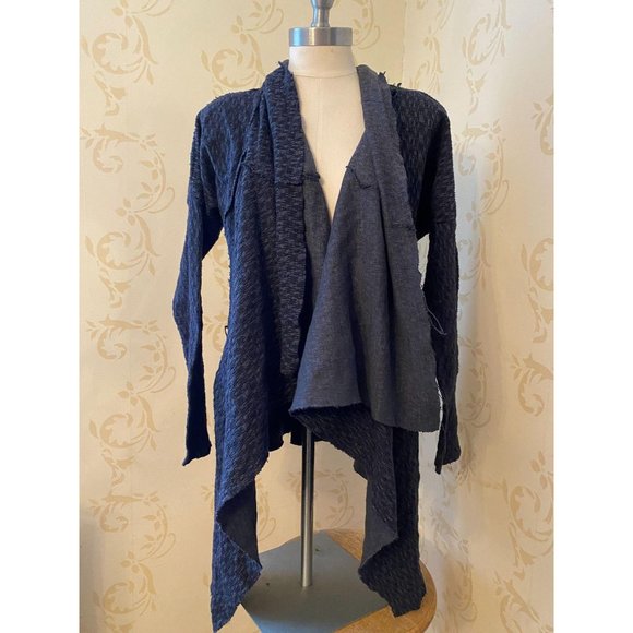 New Italy Shyloh Blue Cardigan Sweater - Picture 1 of 3